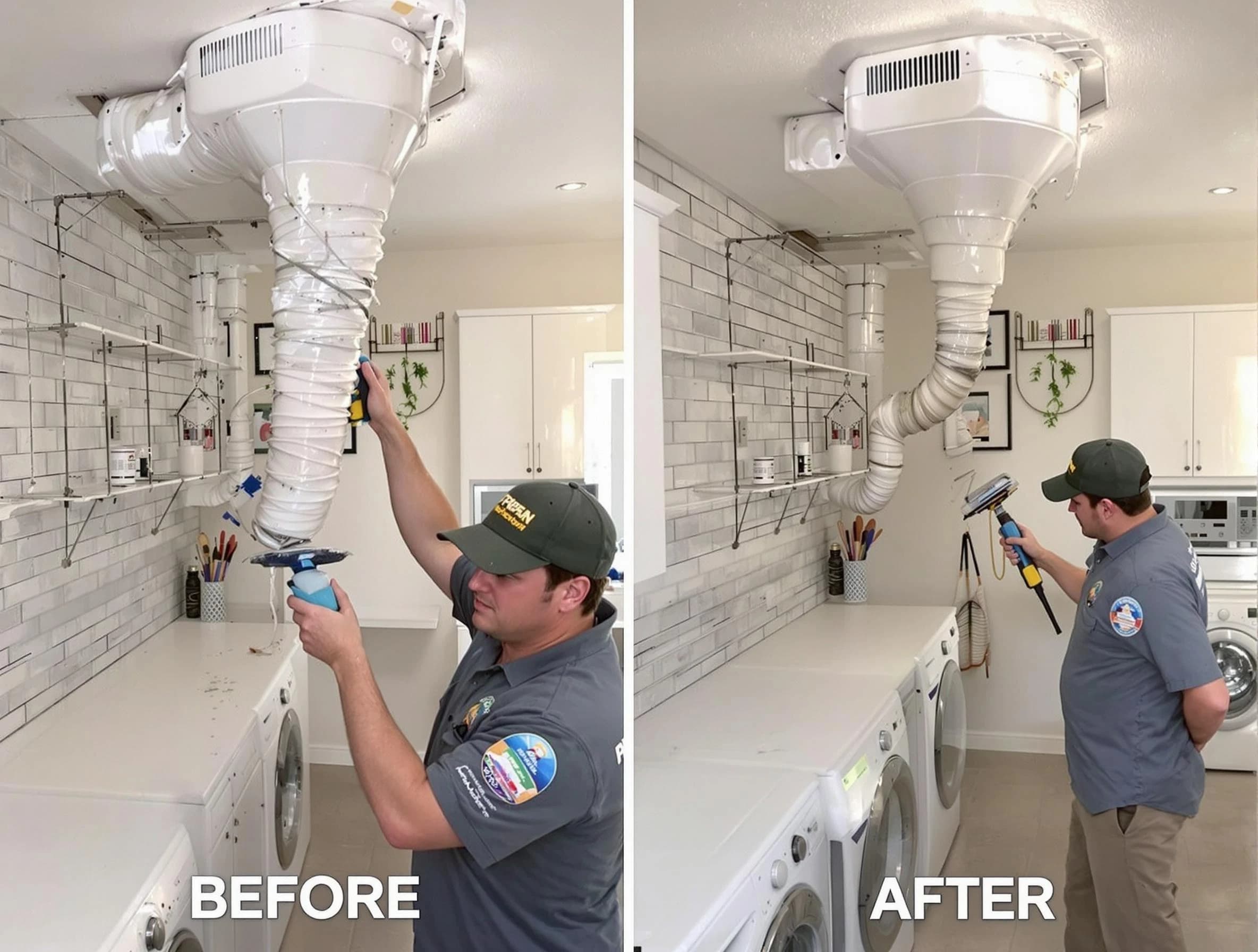 Professional dryer exhaust vent cleaning by Boulder Dryer Vent Cleaning in Boulder
