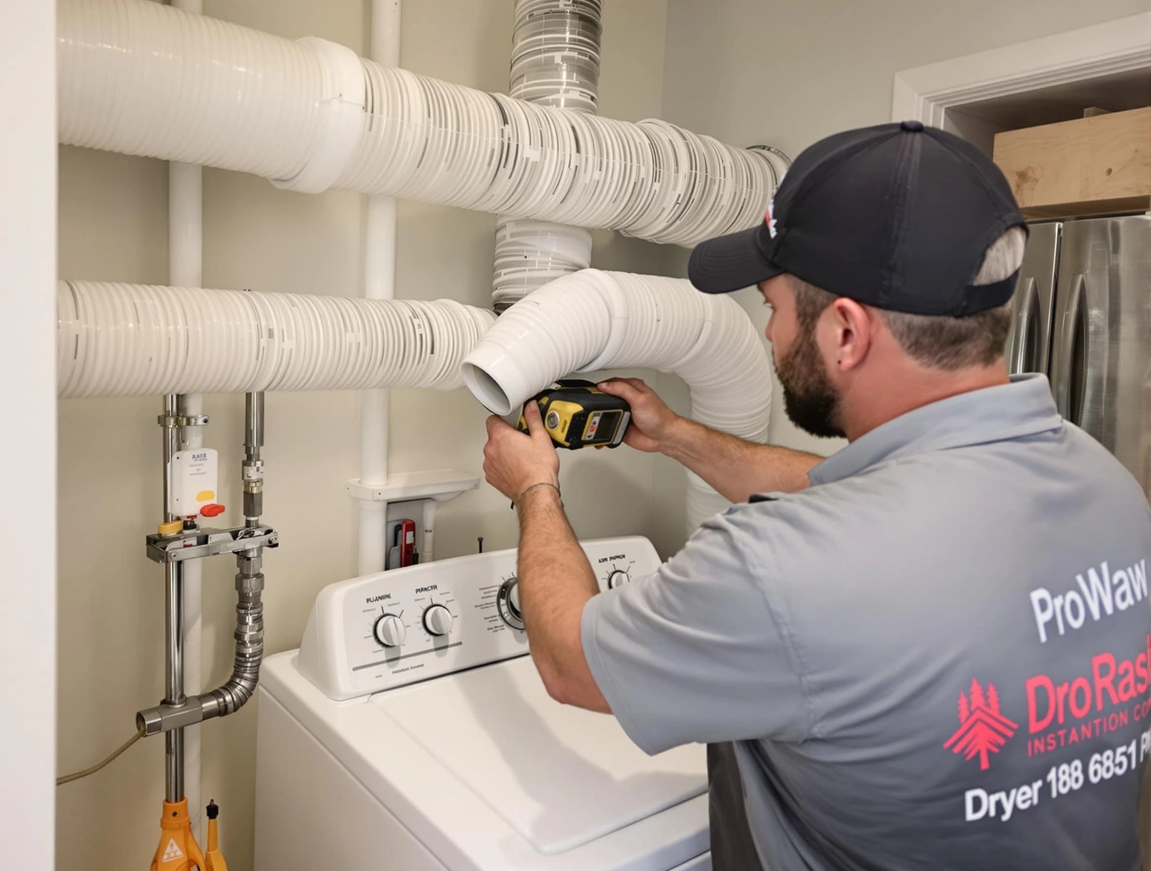Professional dryer vent hose installation by Boulder Dryer Vent Cleaning in Boulder